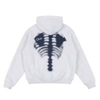 Dime Spinal Zip Hoodie - Ash