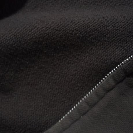 Butter Goods Stretch Zip-Thru Hood - Black