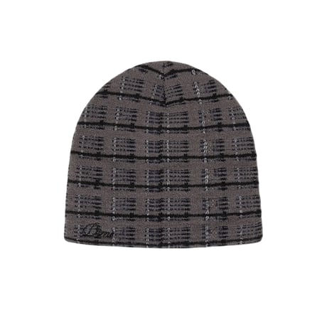 Dime Super Plaid Skully - Charcoal Multi