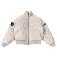 Dime Utility Bomber Jacket - Pearl