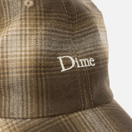 Dime Flannel Low Pro Cap - Brown