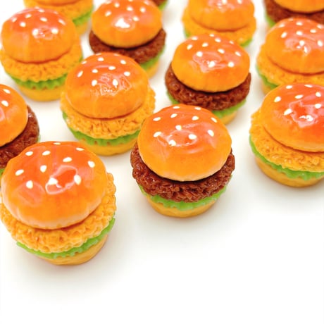 Ｎｏ．1071  ビッグ ハンバーガー  フィレオ  おままごと  パーツ デコパーツ