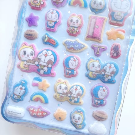 I'm ドラえもん コットンパフィーシール