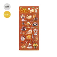 きゅるるんシール vol.1 箔押し 喫茶アラモード ブリュレ