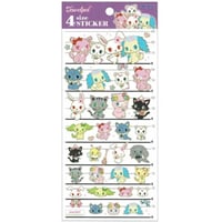Kamio Japan 4 size STICKER サンリオ ジュエルペット