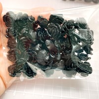 50個   良品多め☆訳あり  B品 パック  黒いバラ(小サイズ)