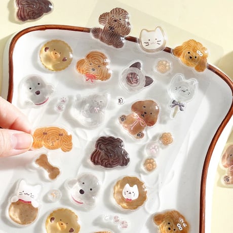 きゅるるんシール vol.1  ふわふわanimals