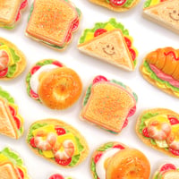 Ｎｏ．1069  ぱん  パン  サンドイッチ  ベーグル デコパーツ