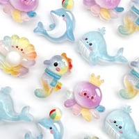 Ｎｏ．1062   イルカ くじら  海   デコパーツ