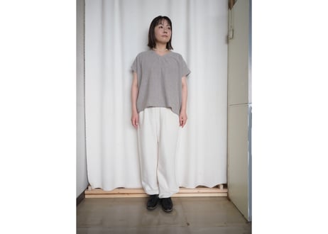 木玉ガラ紡　フレンチスリーブ
