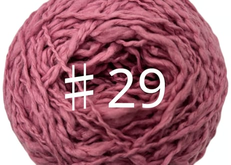 ガラ紡糸　■30g玉巻　【定番色シリーズ】