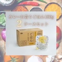 スパイシーカレーに合うごはん 180g×10個入×2ケース