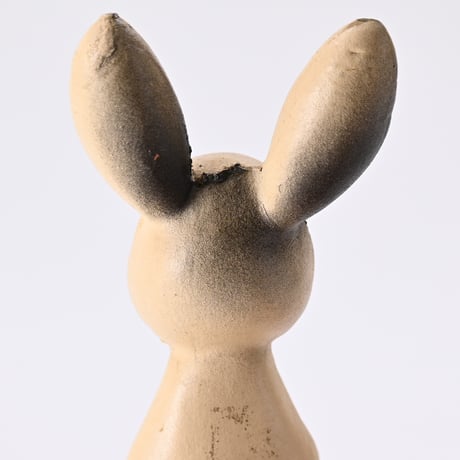 ソビエト　年代不明　うさぎ　ソフビ　人形　高さ17cm