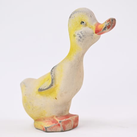 ソビエト　年代不明　アヒル　ソフビ　人形　高さ13cm