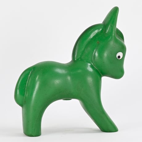ソビエト　年代不明　ロバ　ソフビ　フィギュア　高さ14cm