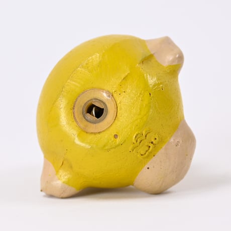 ソビエト　年代不明　ひよこ　ソフビ　人形　高さ5.8cm