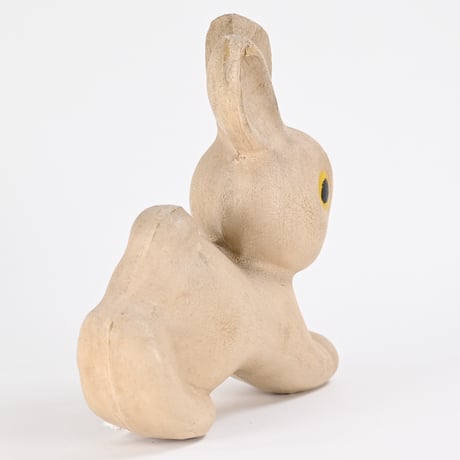 ソビエト　年代不明　伸びてるうさぎ　フィギュア　高さ15cm