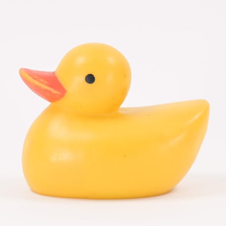 ドイツ　年代不明　アヒル　ソフビ　フィギュア　高さ9cm