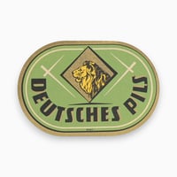 東ドイツ　DEUTSCHES PILS　ドリンクのラベル