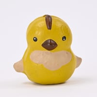 ソビエト　年代不明　ひよこ　ソフビ　人形　高さ5.8cm