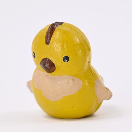 ソビエト　年代不明　ひよこ　ソフビ　人形　高さ5.8cm