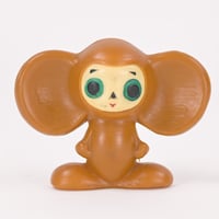 ソビエト　年代不明　チェブラーシカ　人形　フィギュア　4 キャメル