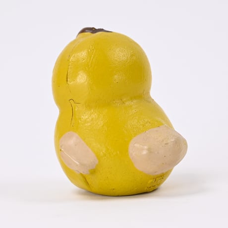 ソビエト　年代不明　ひよこ　ソフビ　人形　高さ5.8cm