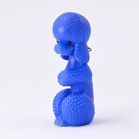 東ドイツ　プラスチック　プードル　人形　フィギュア　高さ10cm