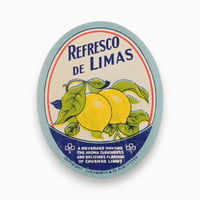 イギリス　REFRESCO DE LIMAS　ドリンクのラベル