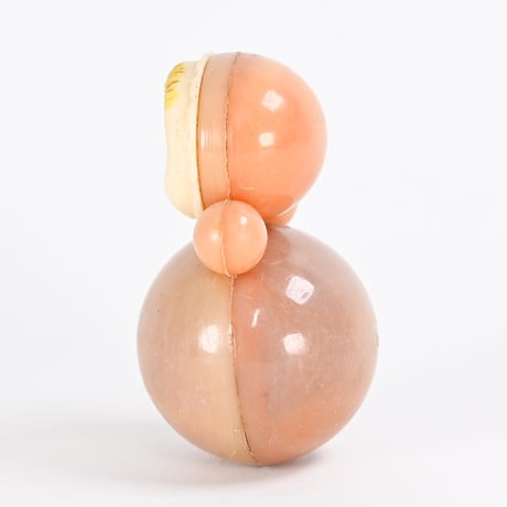 ソビエト　プラスチック　起き上がり小法師　おきあがりこぼし　高さ6.5cm