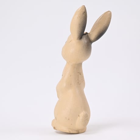 ソビエト　年代不明　うさぎ　ソフビ　人形　高さ17cm