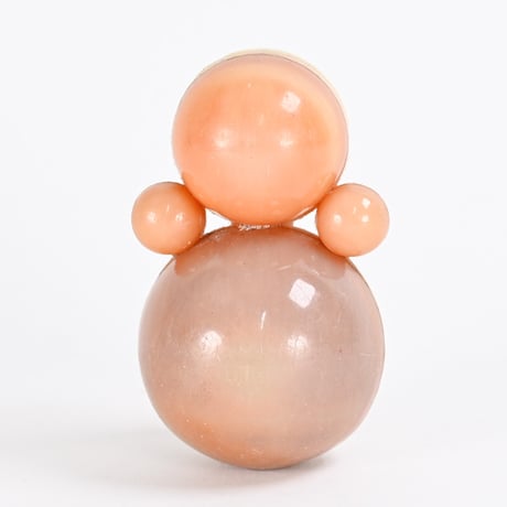 ソビエト　プラスチック　起き上がり小法師　おきあがりこぼし　高さ6.5cm