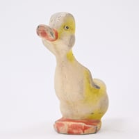 ソビエト　年代不明　アヒル　ソフビ　人形　高さ13cm