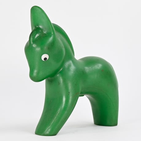 ソビエト　年代不明　ロバ　ソフビ　フィギュア　高さ14cm