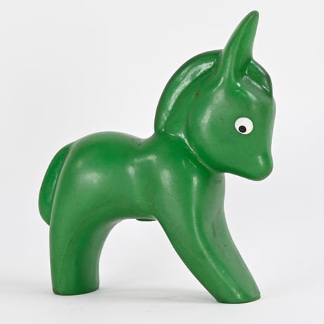 ソビエト　年代不明　ロバ　ソフビ　フィギュア　高さ14cm