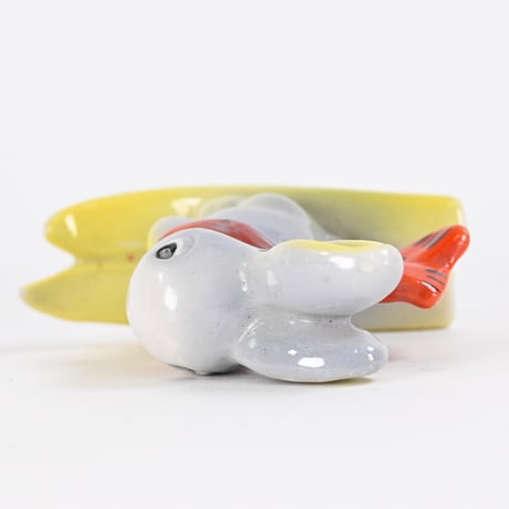 ソビエト　セラミック　スキーうさぎ