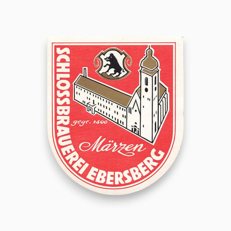 西ドイツ　Märzen　ドリンクのラベル　ラベル