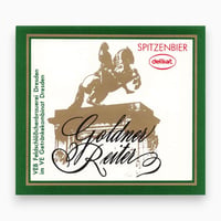 東ドイツ　Goldner Reiter　ドリンクのラベル