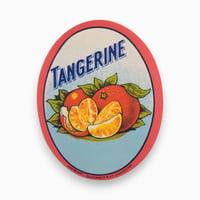 イギリス　TANGERINE　ドリンクのラベル
