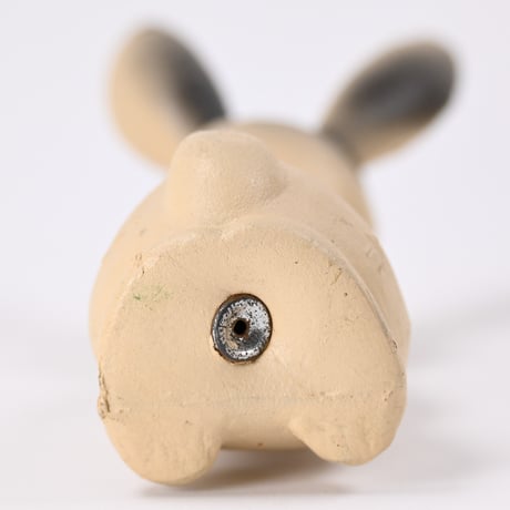 ソビエト　年代不明　うさぎ　ソフビ　人形　高さ17cm