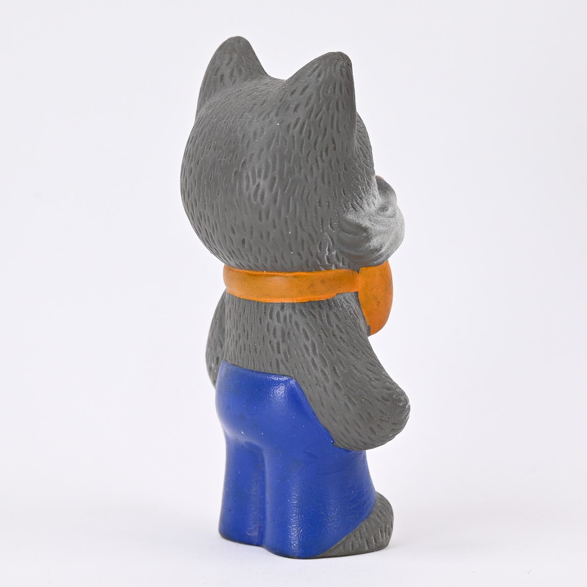 ソビエト 年代不明 蝶ネクタイをした猫 ソフビ 人形 高さ12cm | こぐま舎