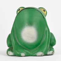 ソビエト　年代不明　カエル　ソフビ　フィギュア　高さ9cm