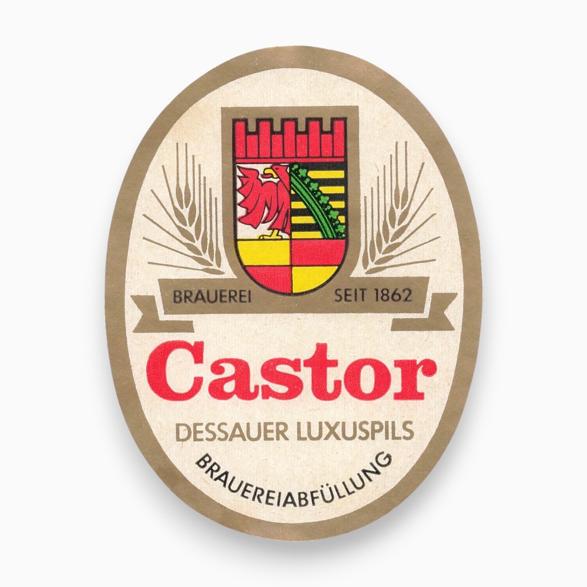 東ドイツ Castor ドリンクのラベル ラベル | こぐま舎