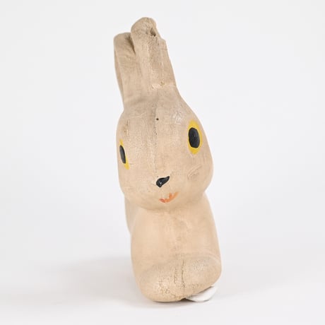 ソビエト　年代不明　伸びてるうさぎ　フィギュア　高さ15cm