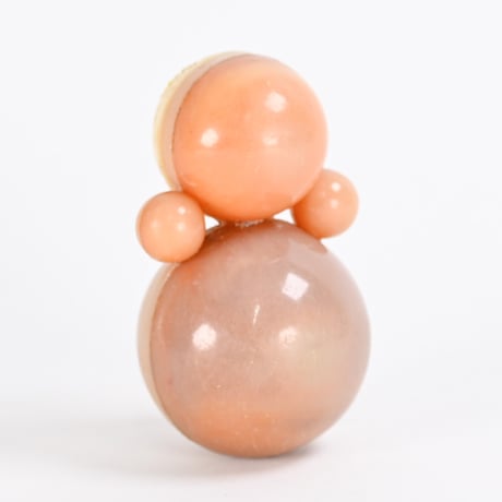 ソビエト　プラスチック　起き上がり小法師　おきあがりこぼし　高さ6.5cm