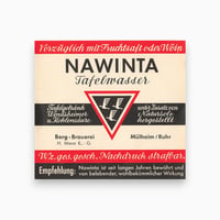西ドイツ　NAWINTA　ドリンクのラベル　ラベル