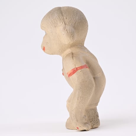ソビエト　年代不明　チンパンジー　フィギュア　高さ13cm