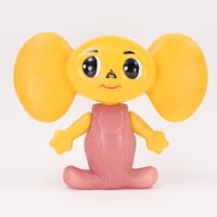 ソビエト　年代不明　チェブラーシカ　人形　フィギュア　黄色