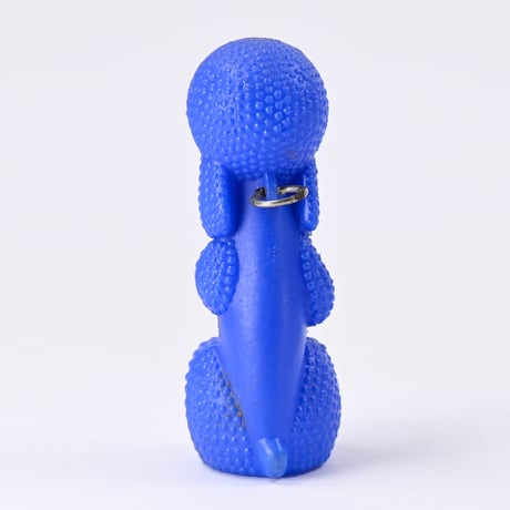 東ドイツ　プラスチック　プードル　人形　フィギュア　高さ10cm