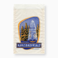 チェコ　紙袋　Karlsbadersalz